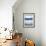 Linear Blue Horizon-Kari Taylor-Framed Giclee Print displayed on a wall