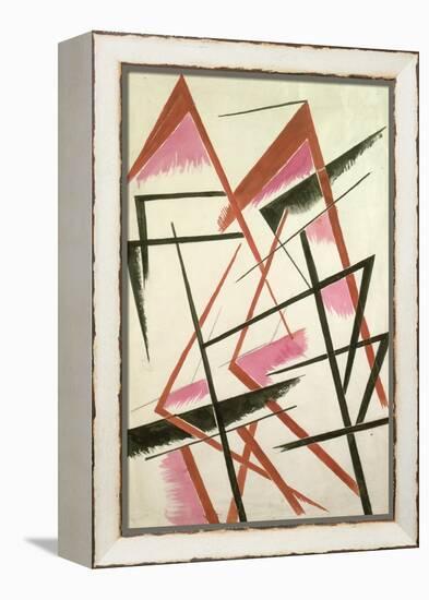 Linear Construction, c.1921-Liubov Sergeevna Popova-Framed Premier Image Canvas