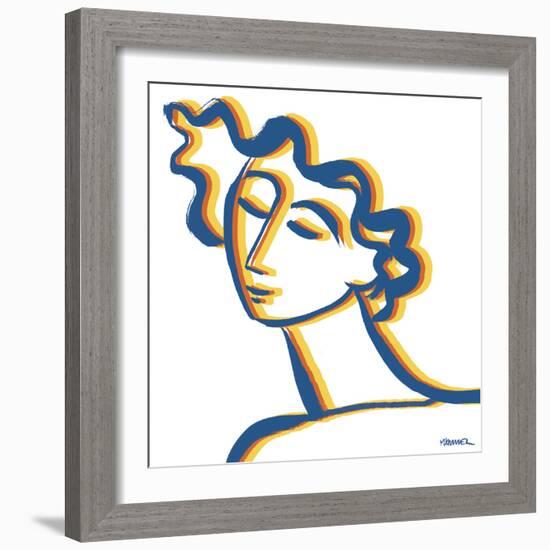 Linear Daydreams - Bold-Marsha Hammel-Framed Giclee Print