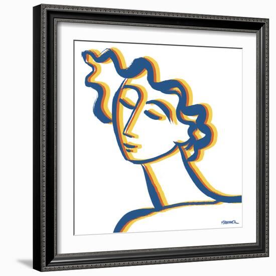 Linear Daydreams - Bold-Marsha Hammel-Framed Giclee Print