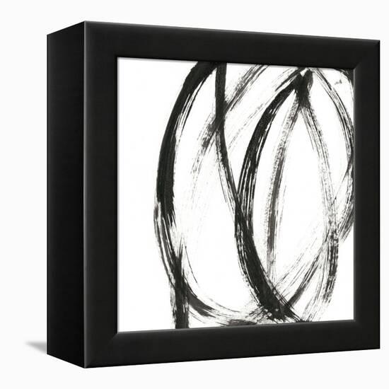 Linear Expression IX-J. Holland-Framed Stretched Canvas