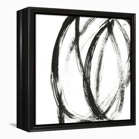 Linear Expression IX-J. Holland-Framed Stretched Canvas