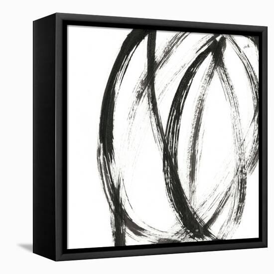 Linear Expression IX-J. Holland-Framed Stretched Canvas