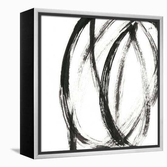 Linear Expression IX-J. Holland-Framed Stretched Canvas