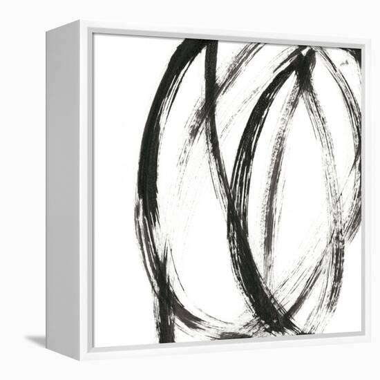 Linear Expression IX-J. Holland-Framed Stretched Canvas