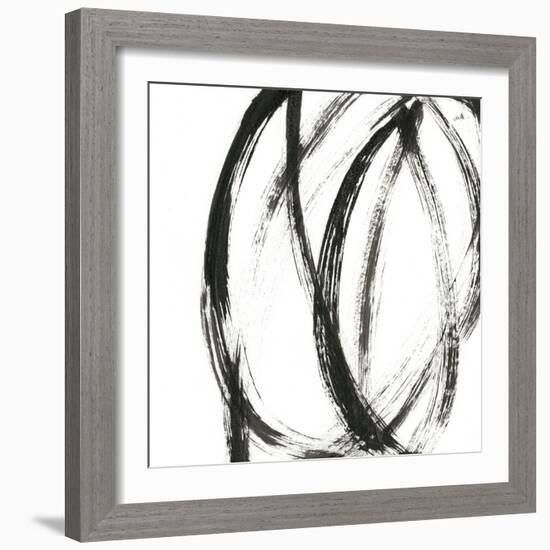 Linear Expression IX-J. Holland-Framed Art Print