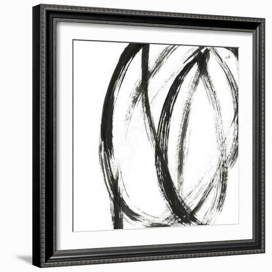 Linear Expression IX-J. Holland-Framed Art Print