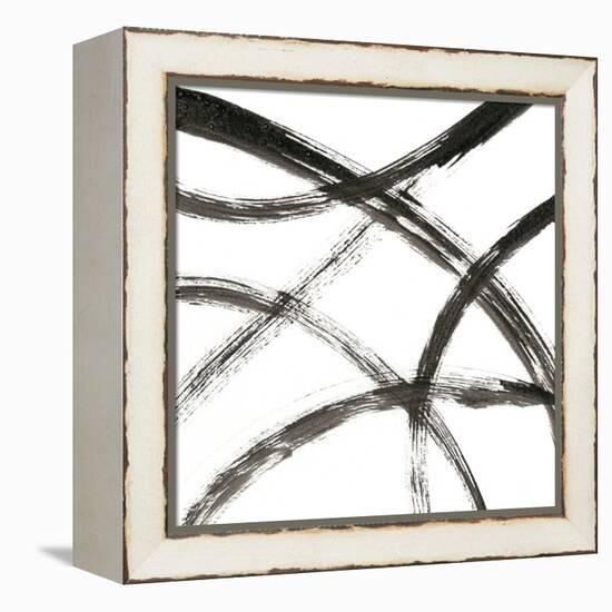 Linear Expression VII-J. Holland-Framed Stretched Canvas