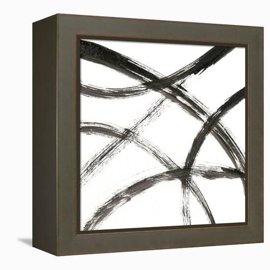 Linear Expression VII-J. Holland-Framed Stretched Canvas