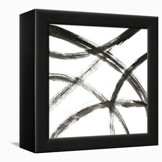 Linear Expression VII-J. Holland-Framed Stretched Canvas