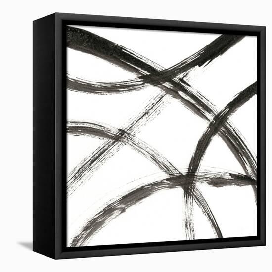 Linear Expression VII-J. Holland-Framed Stretched Canvas