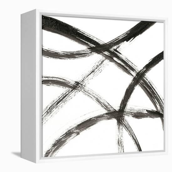 Linear Expression VII-J. Holland-Framed Stretched Canvas