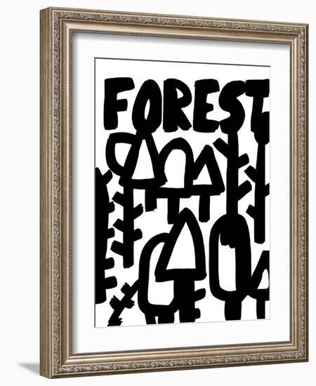 Linear Forest-Sarah Corynen-Framed Giclee Print
