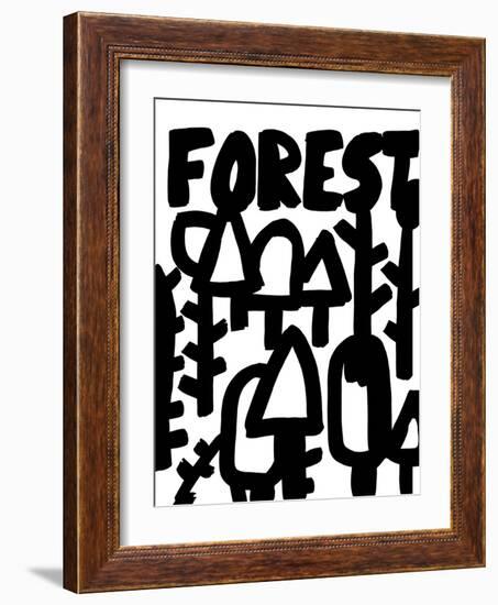 Linear Forest-Sarah Corynen-Framed Giclee Print