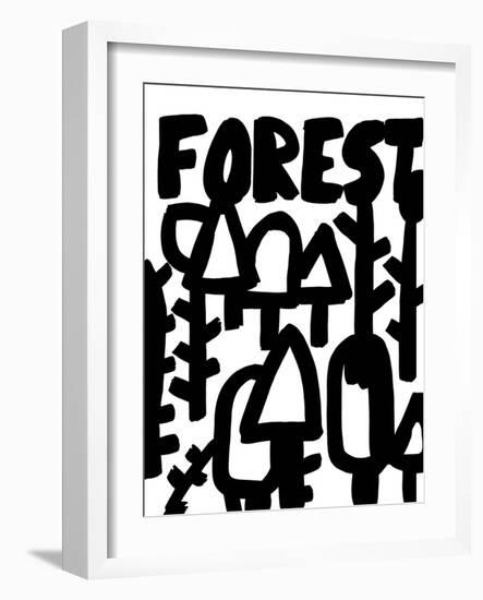 Linear Forest-Sarah Corynen-Framed Giclee Print