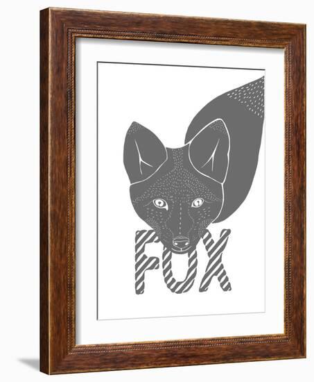 Linear - Fox-Myriam Tebbakha-Framed Giclee Print