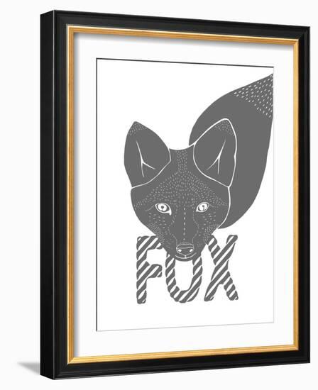 Linear - Fox-Myriam Tebbakha-Framed Giclee Print