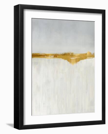 Linear Gold I-Jake Messina-Framed Art Print