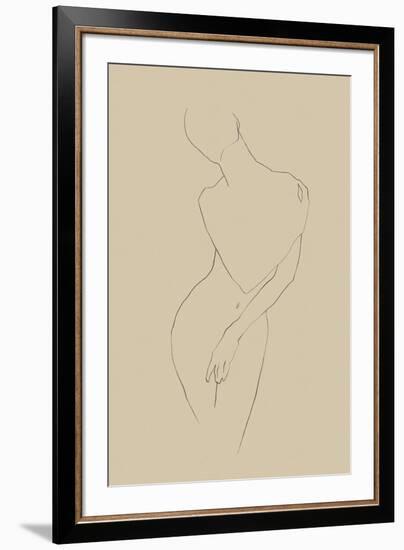 Linear Her-Aurora Bell-Framed Giclee Print