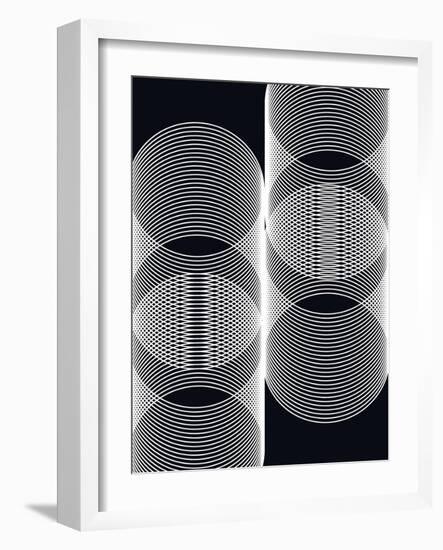 Linear Motion 5-THE Studio-Framed Giclee Print