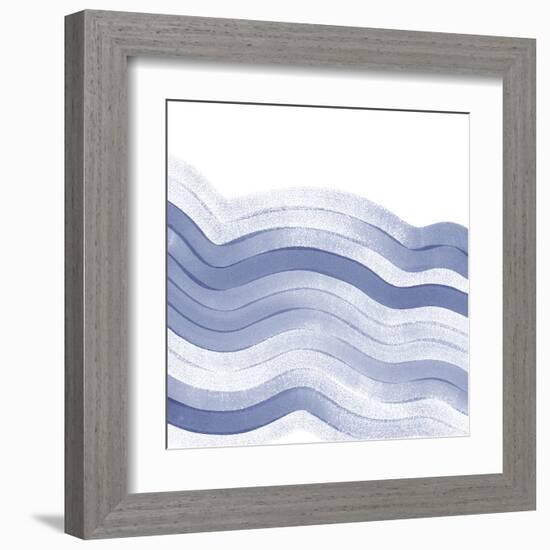 Linear Ocean - Depth-Maja Gunnarsdottir-Framed Giclee Print