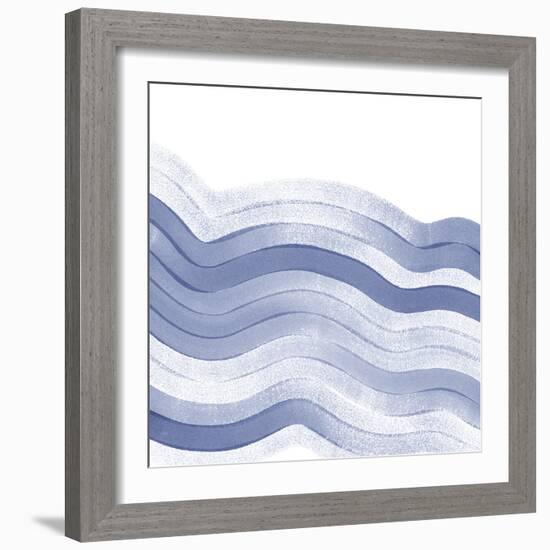 Linear Ocean - Depth-Maja Gunnarsdottir-Framed Giclee Print