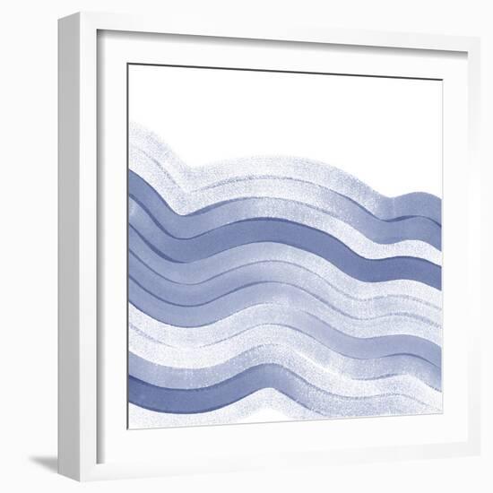 Linear Ocean - Depth-Maja Gunnarsdottir-Framed Giclee Print