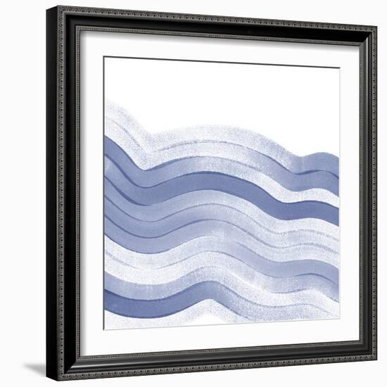 Linear Ocean - Depth-Maja Gunnarsdottir-Framed Giclee Print