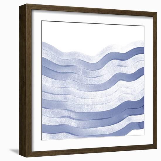 Linear Ocean - Layer-Maja Gunnarsdottir-Framed Giclee Print