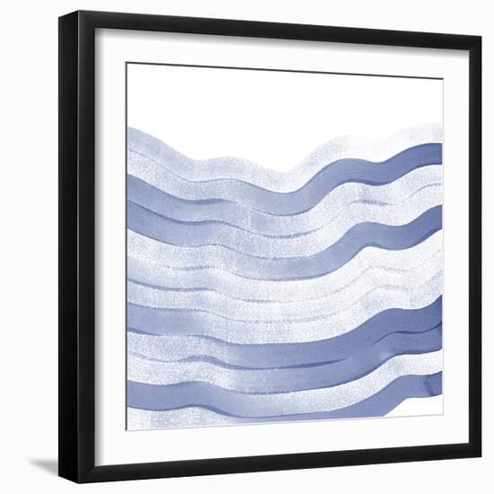 Linear Ocean - Layer-Maja Gunnarsdottir-Framed Giclee Print