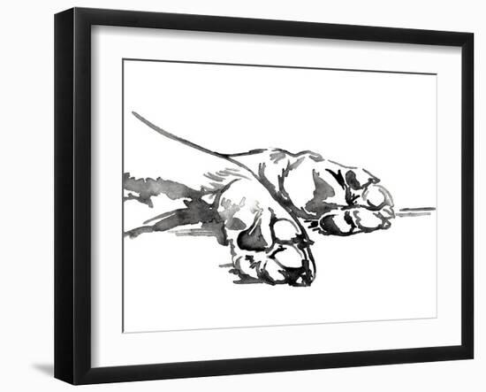 Linear Paws I-Jennifer Parker-Framed Art Print