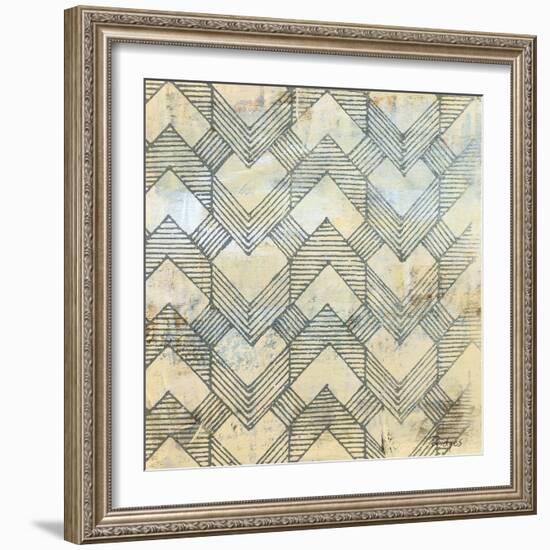 Linear Perception-Bridges-Framed Giclee Print