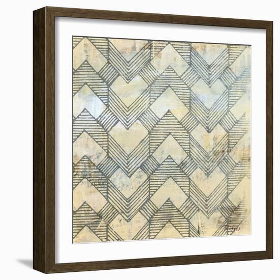 Linear Perception-Bridges-Framed Giclee Print