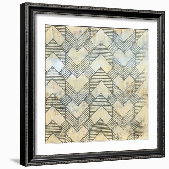 Linear Perception-Bridges-Framed Giclee Print