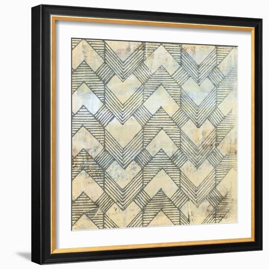 Linear Perception-Bridges-Framed Giclee Print