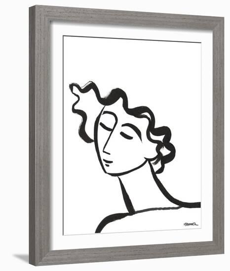 Linear Portrait - Daydreams-Marsha Hammel-Framed Giclee Print