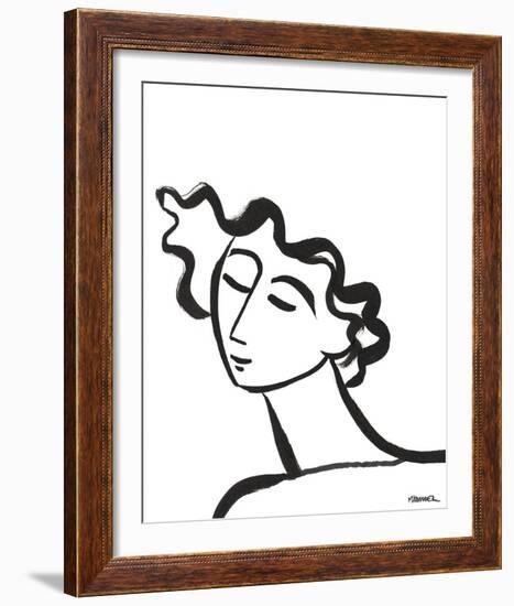 Linear Portrait - Daydreams-Marsha Hammel-Framed Giclee Print