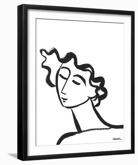 Linear Portrait - Daydreams-Marsha Hammel-Framed Giclee Print