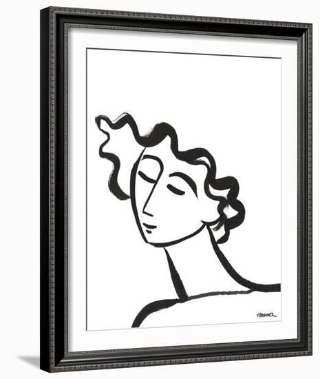 Linear Portrait - Daydreams-Marsha Hammel-Framed Giclee Print