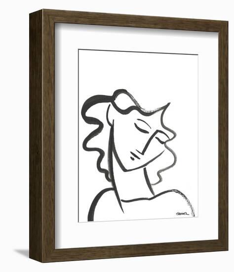 Linear Portrait - Reflection-Marsha Hammel-Framed Art Print