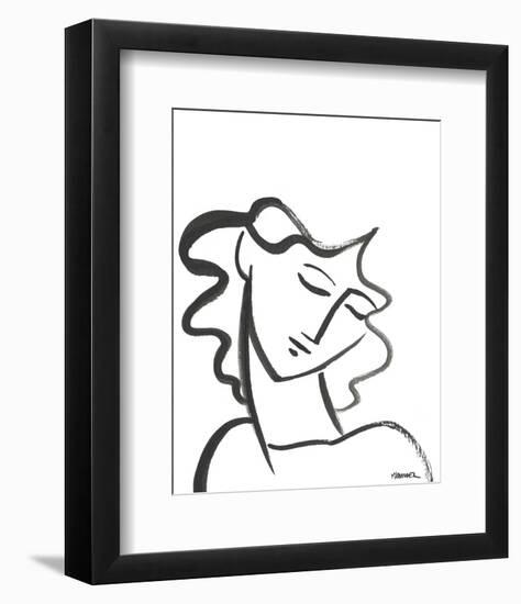 Linear Portrait - Reflection-Marsha Hammel-Framed Art Print