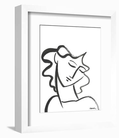 Linear Portrait - Reflection-Marsha Hammel-Framed Art Print