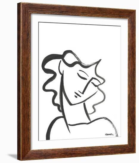 Linear Portrait - Reflection-Marsha Hammel-Framed Giclee Print