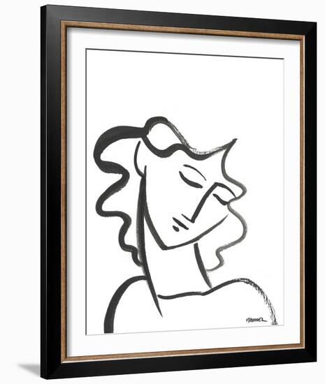 Linear Portrait - Reflection-Marsha Hammel-Framed Giclee Print