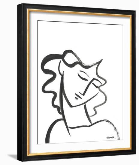 Linear Portrait - Reflection-Marsha Hammel-Framed Giclee Print