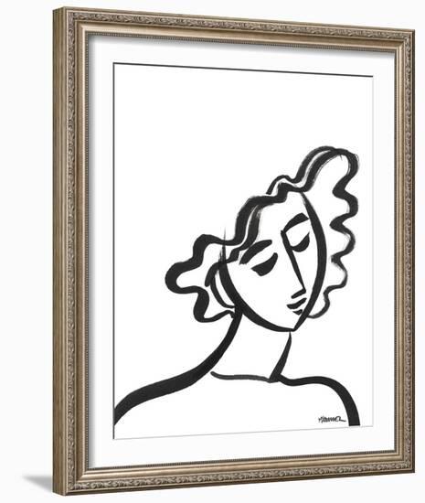 Linear Portrait - Reverie-Marsha Hammel-Framed Giclee Print