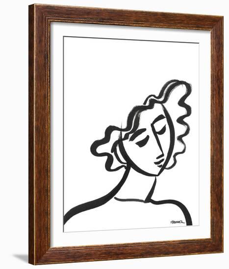 Linear Portrait - Reverie-Marsha Hammel-Framed Giclee Print