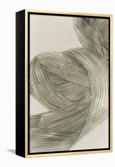 Linear Sage Pathways II-Isabelle Z-Framed Stretched Canvas