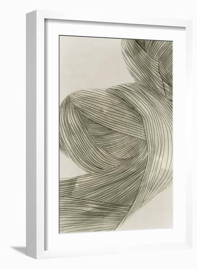 Linear Sage Pathways II-Isabelle Z-Framed Premium Giclee Print