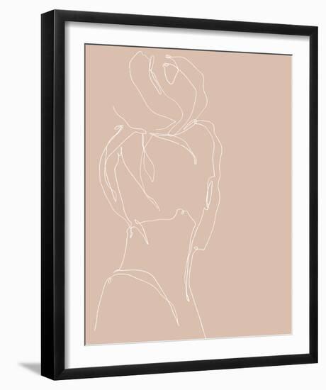 Linear Style - Chic-Aurora Bell-Framed Giclee Print